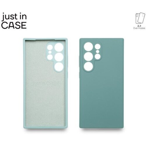 Just In Case 2u1 extra case mix plus paket maski za telefon samsung S24 ultra zeleni Cene