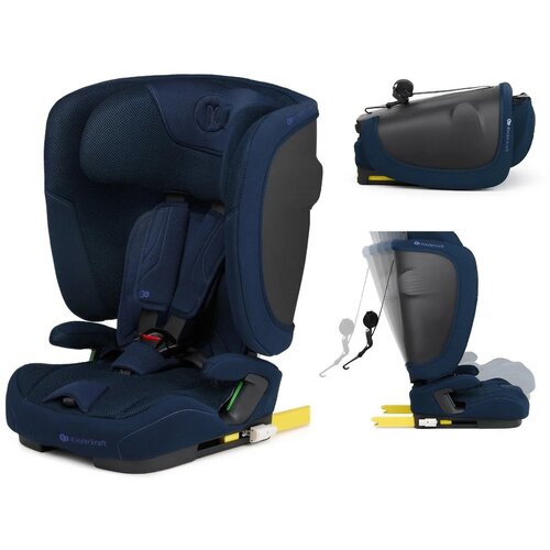 Kinderkraft AUTOSEDISTE FIX2GO I-SIZE 76-150CM NAVY Cene