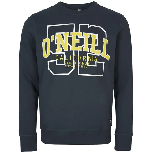 O'neill Sportska sweater majica tamno plava / žuta / bijela