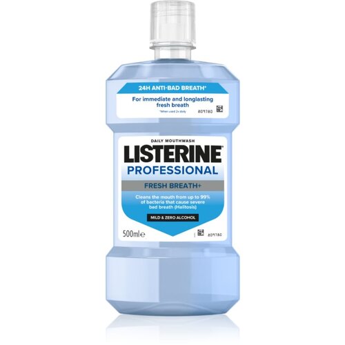 Listerine Professional Fresh Breath+ ustna voda za svež dah 500 ml Slike
