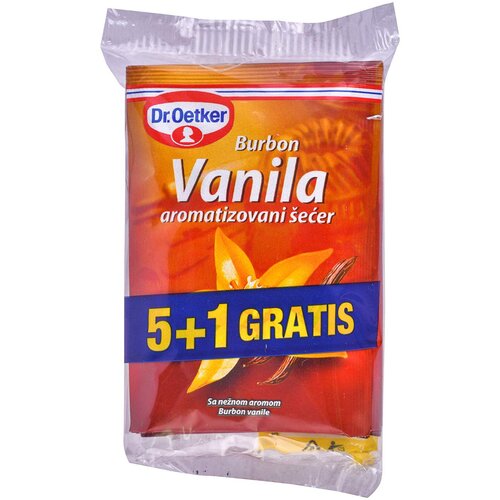 Dr. Oetker Vanilin šećer burbon DR.OETKER 10g 5+1 gratis Cene