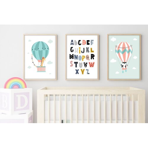 WALLXPERT Uramljena slika Huhu190, 20x30 cm, 3 dijela Cijene