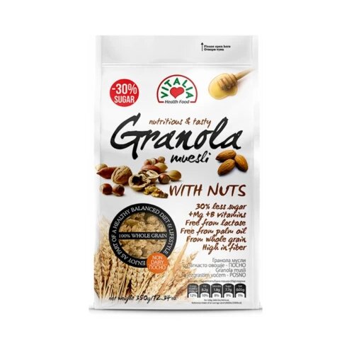  GRANOLA MUSLI JEZGR.VOĆE+MG+FE+B COMPLEX 350G (1100018922) Slike