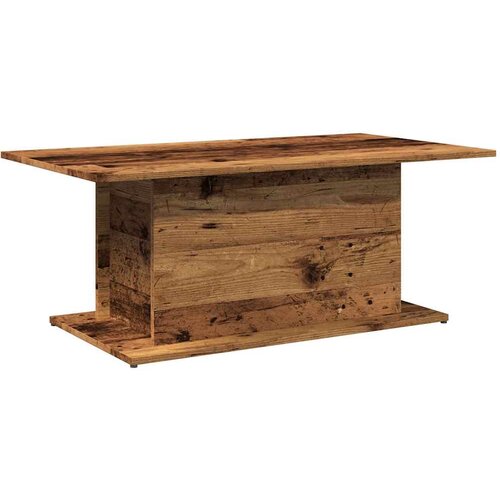 Maison Chic Kava miza - kavna mizica - Nizka mizica iz starega lesa 102x55,5x40 cm Inženirski les, (21753502) Slike