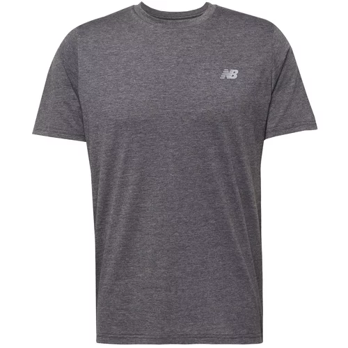 New Balance Tehnička sportska majica 'Essentials' tamo siva