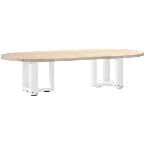  Noge za klub stolić T-oblika 2 kom Bijele 30x25x(30-31) cm Čelik - Bijela 30 x 25 x (30-31) cm 1 Slike
