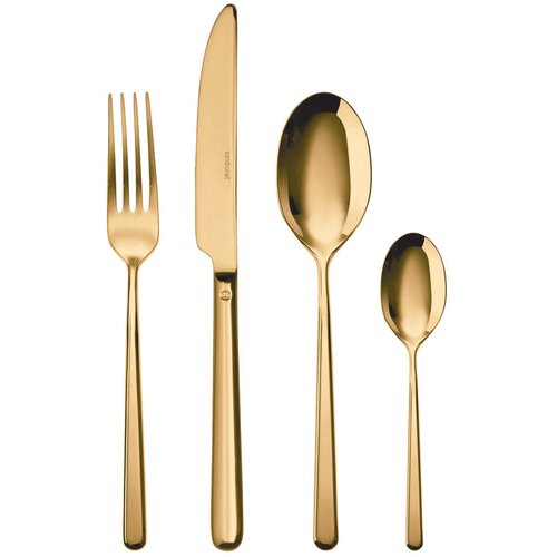 Sambonet escajg set 24/1 linear pvd gold Cene