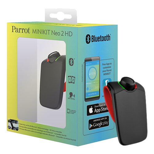 Parrot BLUETOOTH prostoročna naprava MINI KIT NEO2 HD črn Slike