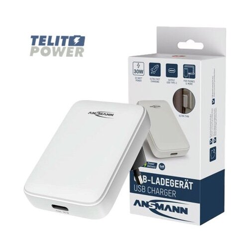 Ansmann HC130PD USB-C punjač 30W &amp;ndash; kompaktan, brz i bezbedan ( 4979 ) Slike