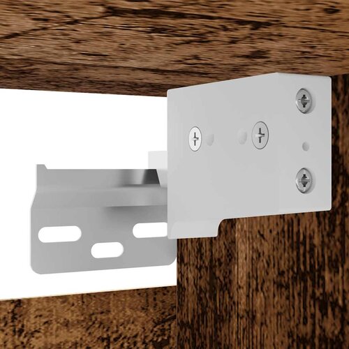  2-dijelni zidni TV ormarić Staro drvo 30,5x30x30 cm Slike