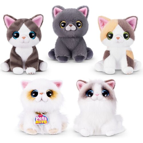 Zuru pli&scaron; maca Pets Alive Smitten Kitten 5 sort Cijene