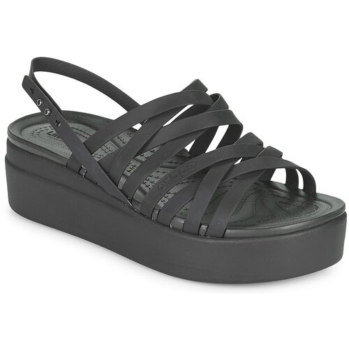 Crocs BROOKLYN STRAPPY LOWWDGW Crna Slike