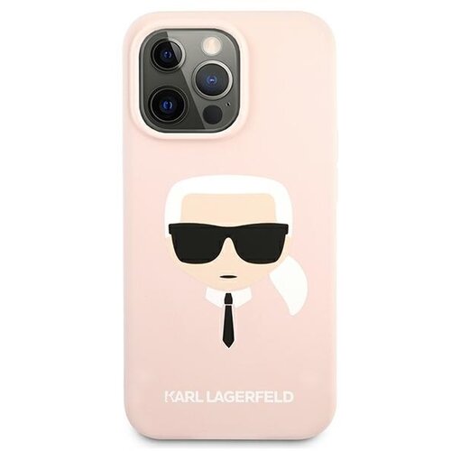  Originalen ovitek KLHCP13XSLKHLP za iPhone 13 Pro Max roza silikonska za&amp;scaron;čita - Karls Head Slike