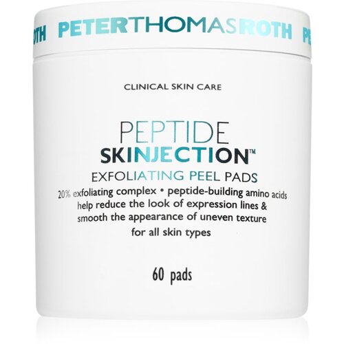 Peter Thomas Roth Peptide Skinjection Exfoliating Peel Pads eksfoliacijske blazinice z gladilnim učinkom 60 kos Cene