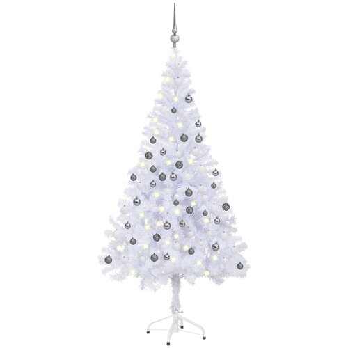vidaXL umjetno božićno drvce LED s kuglicama 150 cm 380 grana Cijene