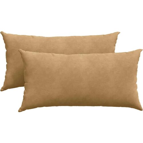  Jastučići za sofu 2 pcs Smeđa 80 x 40 cm Kordura tekstil Slike