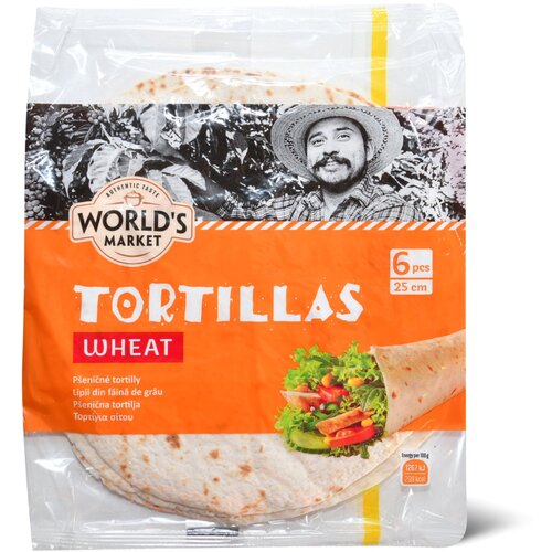 Maxi pekara pakovani proizovd Tortilja psenicna World's Market 370g Cene