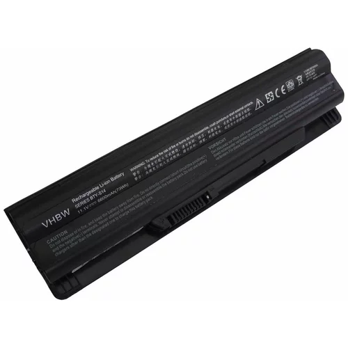 VHBW Baterija za Medion Akoya Mini E1311 / E1315 / MSI CR650, crna, 6600 mAh