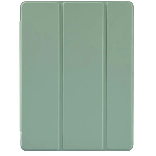 Transparent TPU + PU Leather futrola za iPad 10.2 (2020) - Light Green Slike