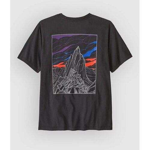 Patagonia Cloud Crag T-shirt ink black Cene