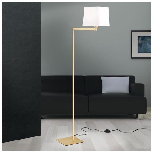 Orion Stl 12-1187/1 - Stojeća lampa CARLTON 1xE27/40W/230V bela/zlatna Cene