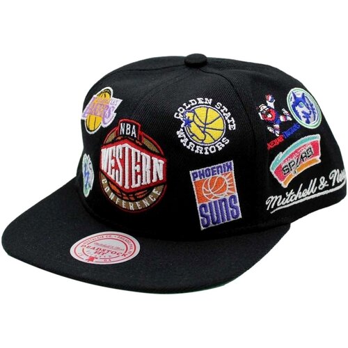 Mitchell And Ness Kape s &amp;scaron;iltom - Črna Slike