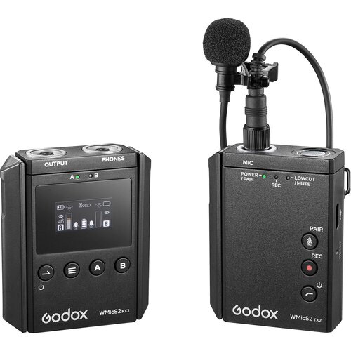 Godox WMicS2 Kit 1 UHF Wireless Microphone System Slike