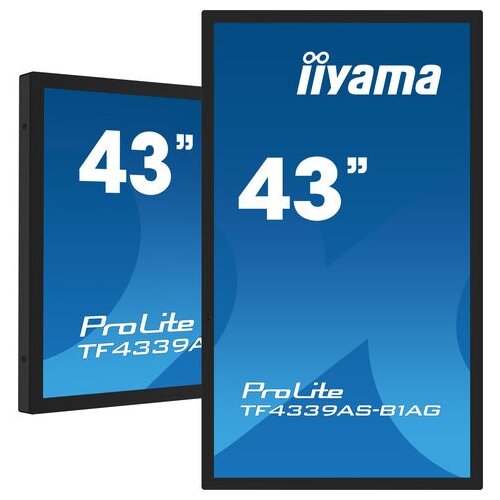 Iiyama Prolite TF4339AS-B1AG Business Monitor - 108 cm (42.5"), 4K UHD (3840x2160), IPS LED, 60Hz, 8ms, 500 cd/m² TF4339AS-B1AG Cene