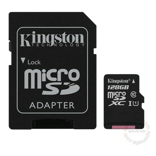 Kingston SDC10G2/128GB memorijska kartica Slike