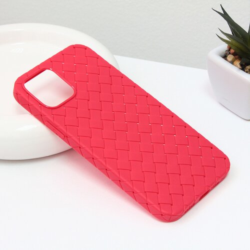 Teracell torbica Weave case za iPhone 12 6.1 crvena Slike