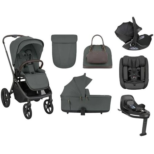 Kikka Boo kolica za bebe 5u1 Goya Platinum Olive Slike