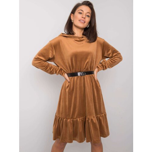 FANCY Dress-FA-SK-7563.11P-camel Slike