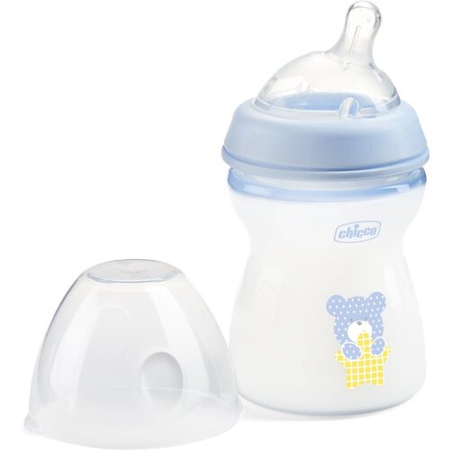 Chicco Natural Feeling Boy steklenička za dojenčke 2m+ 250 ml Cene