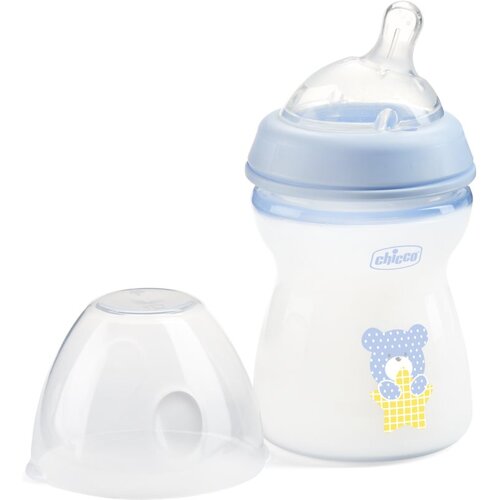 Chicco nf plastična flašica,250ml,silikon,2m+,deč. ( A075875 ) Cene