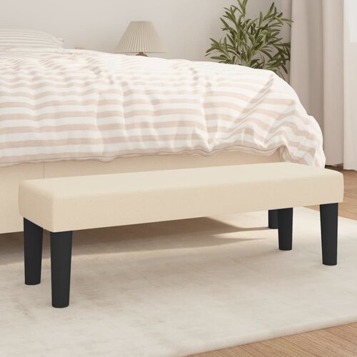 vidaXL Klop krem 100x30x30 cm blago Cene