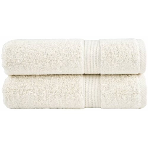 Premium ručnici za ruke SOLUND 2 kom. krem 50x100 cm 600 g/m&amp;sup2; - Krema 50 x 100 cm 2 Slike