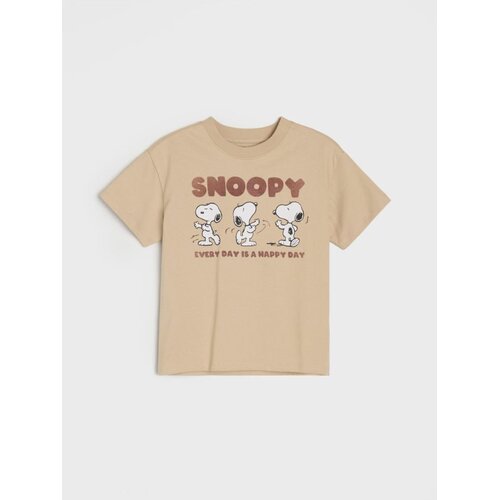 Sinsay Pamučna majica s printom Snoopy Cijene