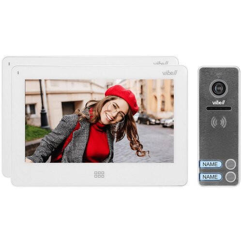 Vibell Video interfon 7&amp;quot; Felis Memo Multi2 set, Bijeli Slike