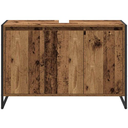  Kupaonski ormar Staro drvo 90 x 30 x 60 cm Konstruirano drvo Slike