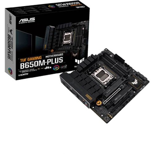 Asus TUF GAMING B650M-PLUS, DDR5, SATA3, USB3.2Gen2x2, DP, 2.5GbE, AM5 mATX Slike