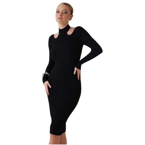 Guess ženska  Marciano - midi haljina sa prorezima G5RGK82 5681Z JBLK Cene