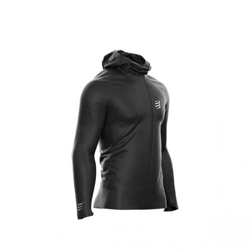 Jakna Compressport Hurricane Waterproof 10/10 crna - XS Cijene
