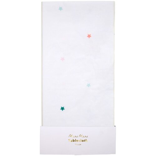 Meri Meri Namizni prt 137x259 cm Rainbow Star – Cene