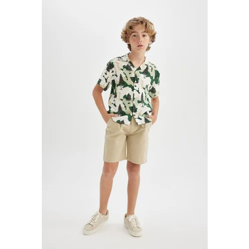 Defacto Boy's Bermuda Shorts with Pockets