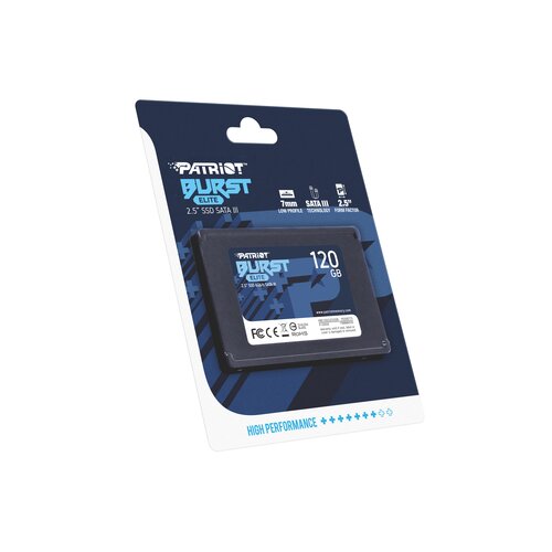 Patriot SSD Burst Elite 2,5 120GB SATA3 450/320MB/s PBE120GS25SSDR SSD Slike