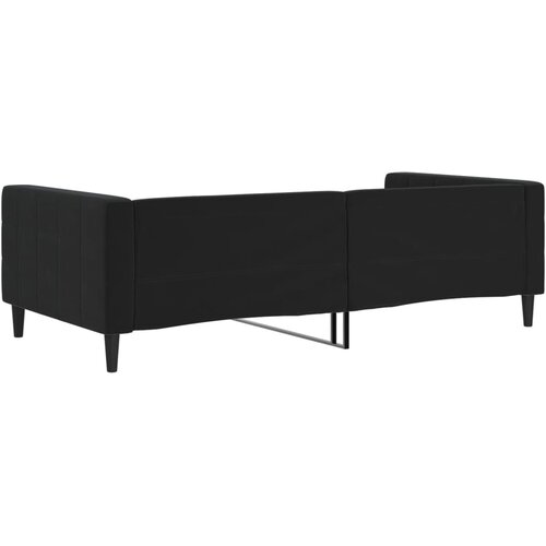  Dnevni krevet crni 100 x 200 cm bar&amp;scaron;unasti Slike