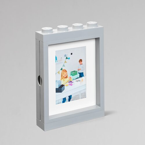 Lego Siv okvir za fotografije LEGO®, 19,3 x 4,7 cm Cene