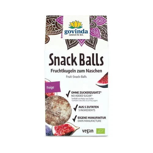 Govinda Organski Snack Balls - Smokva