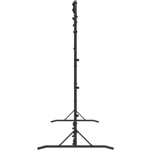 Nogometna mreža za odbijanje crna 366 x 90 x 183 cm HDPE Slike