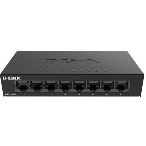 D-link 8-port Gigabit neupravljiv metal switch DGS-108GL/E Slike